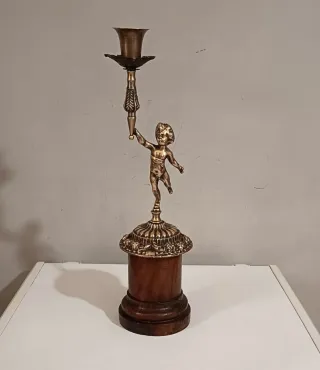 Candeliere monumentale 46 cm - stile neoclassico -