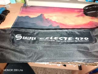 Conjunto de cañas,funda,picas, sacadera y carretes