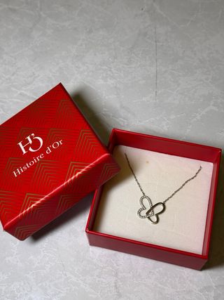 Collana in argento 925 , nuova ,scatola originale