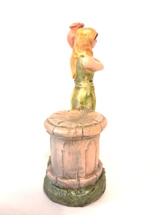 Presepe 10 cm pastore donna con anfora CARTAPESTA