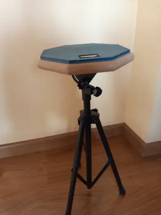 Pad práctica percusión. Con pie