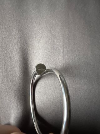 Pulsera Cartier Just un Clou Plata