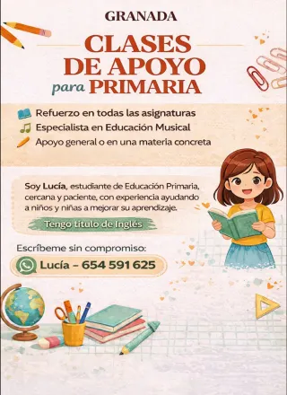 Clases particulares de Primaria.