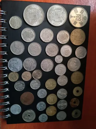 Lote de monedas de España