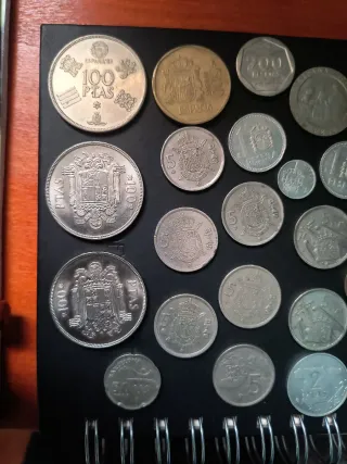 Lote de monedas de España