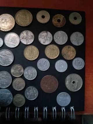 Lote de monedas de España