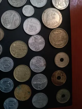 Lote de monedas de España