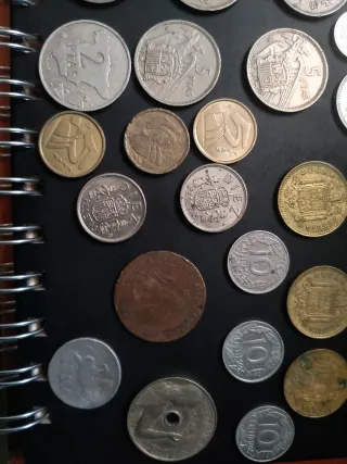 Lote de monedas de España