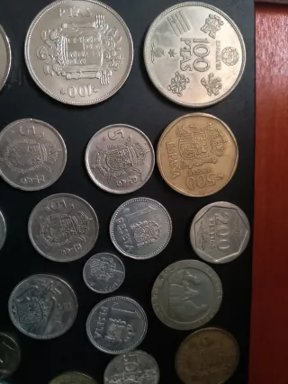 Lote de monedas de España