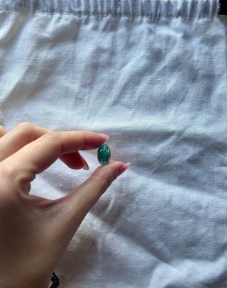 Charm verde para pulsera Pandora