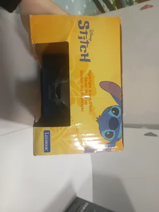 Reloj, despertador infantil Stitch