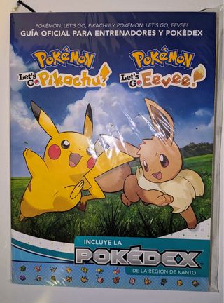 Guía oficial pokemon lets go pikachu/evee español