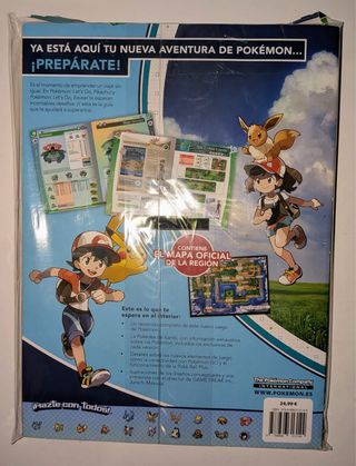 Guía oficial pokemon lets go pikachu/evee español