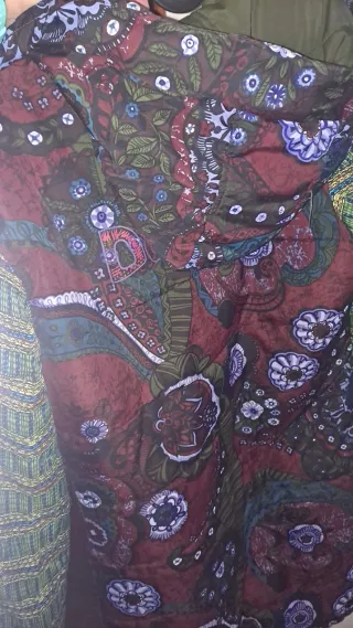 Plumifero largo desigual