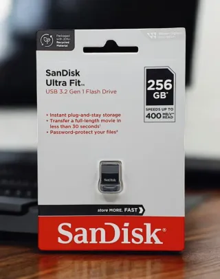 Pendrive SanDisk ultra 256 gigas