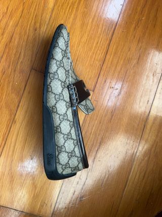 Zapatos Gucci Hombre Beige y Marrón