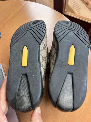 Zapatos Gucci Hombre Beige y Marrón