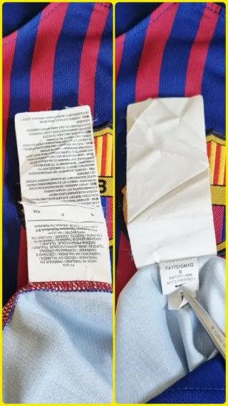 FCB 2017/18. Talla S. MESSI BOTA DE ORO ORIGINAL