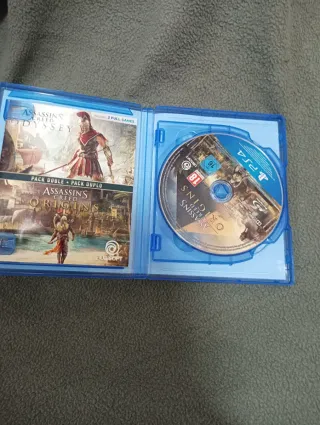 Assassin's creed odyssey y origins de ps4