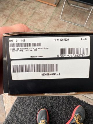 Tija Telescópica Fox Kashima