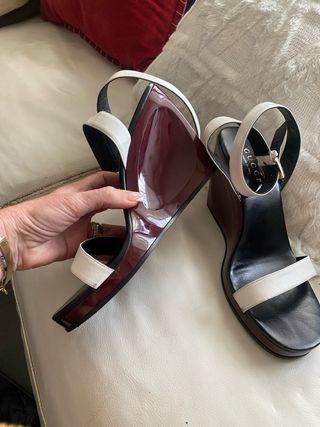 Sandalias Cuña Gucci Talla 39