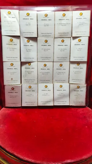 Scatole di fiammiferi collezione ceramica India e Cina