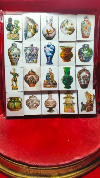 Scatole di fiammiferi collezione ceramica India e Cina