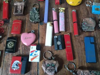 Coleção de Isqueiros Variados