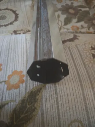 Eje de persiana de 60 milimetros diám, 48 cm largo