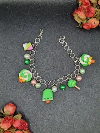 Bracciale Fimo Kawaii con dolcetti