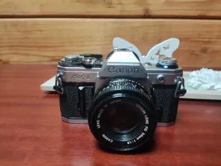 Canon Ae1 com Lente 50mm