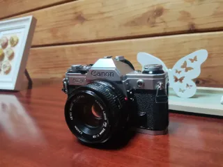 Canon Ae1 com Lente 50mm