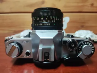 Canon Ae1 com Lente 50mm