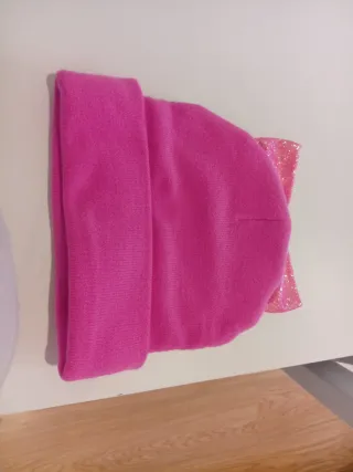 Gorro LOL Surprise Niña Rosa y Blanco