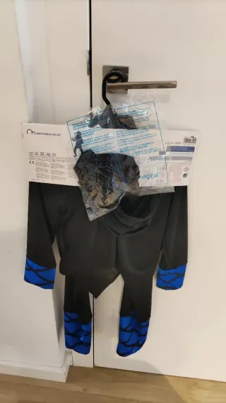 Disfraz Ninja Talla 116-122 (7 años)
