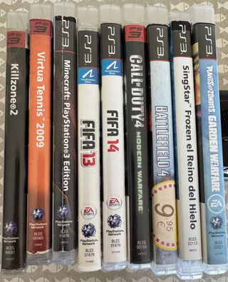 Lote 9 juegos PS3 (Action, Shooter, Sport)