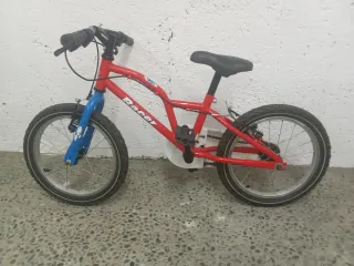 Bicicleta infantil roja 16 Racer