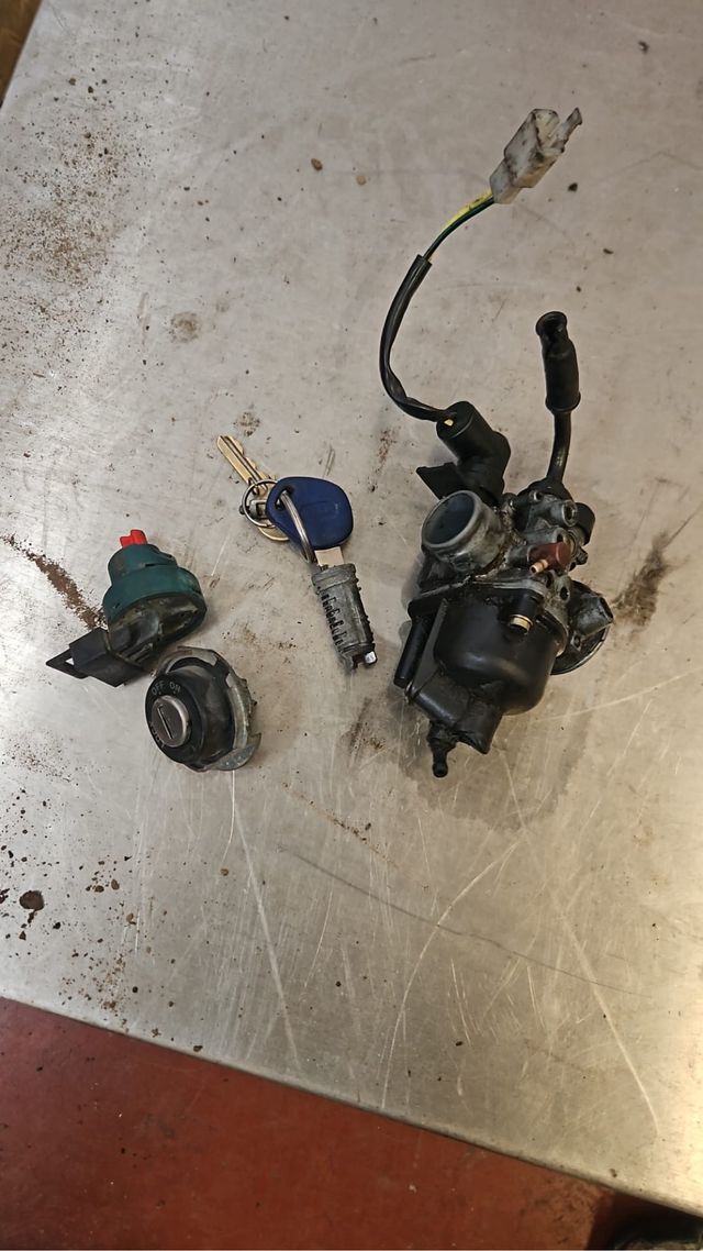 Cerraduras y carburador piaggio zip