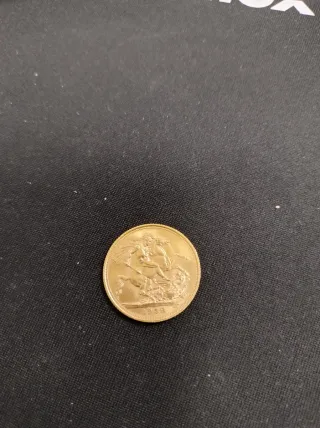 Moneda de Oro Isabel II 1958