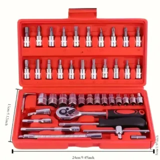 Maletin Caja Herramientas 46 Piezas