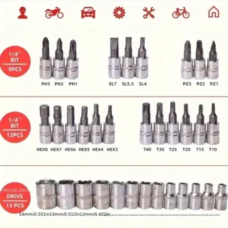 Maletin Caja Herramientas 46 Piezas