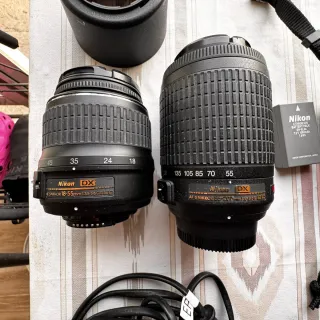 Camara reflex Nikon d3000 + 2 objetivos