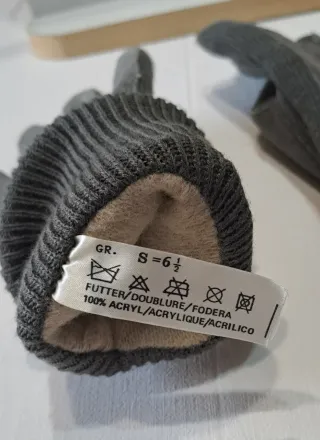 Caldi guanti grigi S