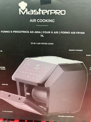 Horno Freidora Masterpro Rocket 1100 11L