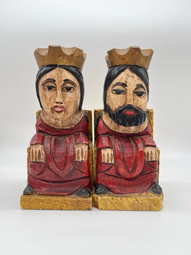 Sujetalibros talla tradicional castellana