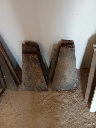 Escalera caracol de hierro de 1,20 m de diametro,