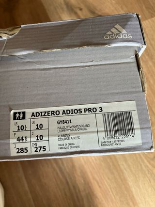 Adidas adios pro 3 talla 44,5