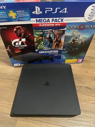 Ps4 slim negra 1tb