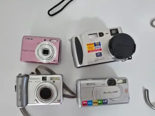 Lotto Fotocamere Digitali vintage Canon e Sony