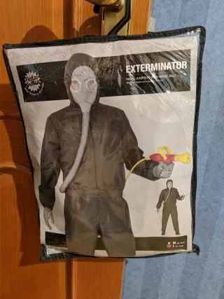 Disfraz exterminador talla L adulto NUEVO